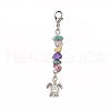 Tibetan Style Alloy Pendant Decorations HJEW-JM00930-03-3