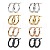 Stainless Steel Hoop Earrings STAS-TA0001-23A-2