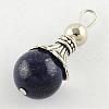 Natural Lapis Lazuli Pendants G-Q459-02D-2