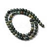 Natural Shoushan Jade Beads Strands G-L624-A01-6mm-3