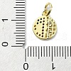 Brass Micro Pave Colorful Cubic Zirconia Pendants KK-H475-18G-03-3
