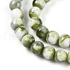 Baking Painted Glass Beads Strands DGLA-N003-6mm-C06-4