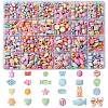 Craft Style Acrylic Beads Sets MACR-FS0001-68-1
