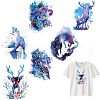 PET Heat Transfer Film Logo Stickers Set DIY-WH0230-052-1