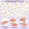 Unicraftale 50Pcs 2 Colors Brass Beads KK-UN0002-31-5