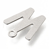 201 Stainless Steel Charms STAS-C021-06P-W-3