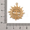 304 Stainless Steel Pendants STAS-S176-13G-3