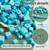   318Pcs Synthetic Turquoise Beads Strands G-PH0002-70-4