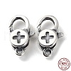 925 Thailand Sterling Silver Lobster Claw Clasps STER-D003-18AS-3