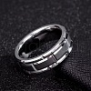 Stainless Steel Finger Rings for Unisex WG511F1-04-1