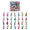 Cheriswelry Glass Bottle Pendants & Plastic Pendants CRES-CW0001-01-1
