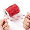 2 Roll Red & Green Waxed Cotton Thread Cords YC-LS0001-01-4