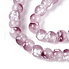 Baking Paint Glass Beads Strands DGLA-N015-4mm-05-3