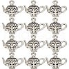 SUNNYCLUE 80Pcs Teapot Tibetan Style Zinc Alloy Charms FIND-SC0004-82-1