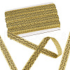 Polyester Braided Lace Ribbons OCOR-WH0092-17A-1