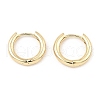 Brass Huggie Hoop Earrings EJEW-I289-26KCG-1