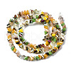 Electroplate Glass Beads Strands EGLA-N002-09-06D-2