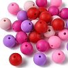 35Pcs Food Grade Eco-Friendly Silicone Focal Beads SIL-FS0001-22D-3