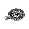 304 Stainless Steel Manual Polishing Pendants STAS-G280-10AS-3