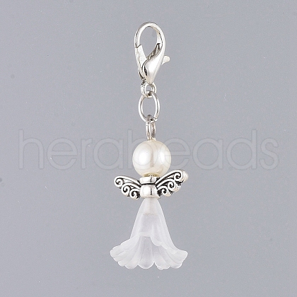 Acrylic Pendants HJEW-JM00382-01-S-1