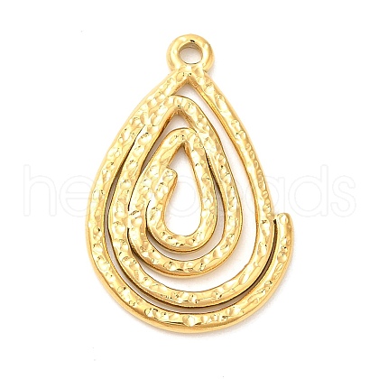 Ion Plating(IP) 304 Stainless Steel Pendants STAS-D084-11G-1