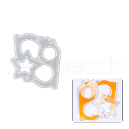 Food Grade DIY Pendant Silicone Molds PW-WG8F1DC-18-1