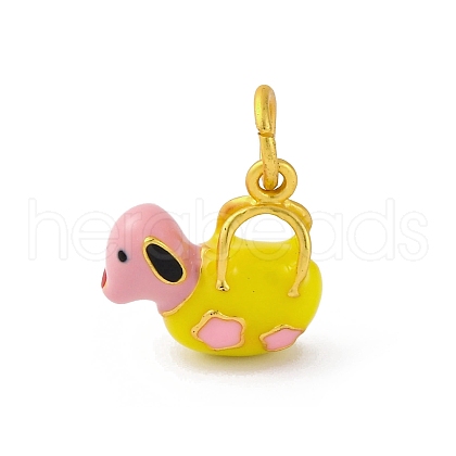 Alloy Enamel Pendants ENAM-E362-03C-1