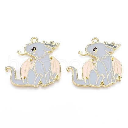 Alloy Enamel Pendants X-ENAM-A143-10KCG-04-1