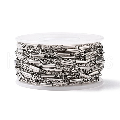 Tarnish Resistant Ion Plating(IP) Handmade 304 Stainless Steel Cable Chains CHS-G003-11P-A-1