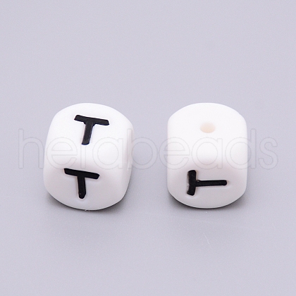 Silicone Beads SIL-WH0002-25B-T-1