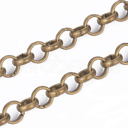 Iron Rolo Chains CHT038Y-AB-1