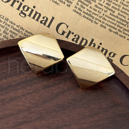 CCB Plastic Irregular Geometric Statement Stud Earrings TN6021-3-1