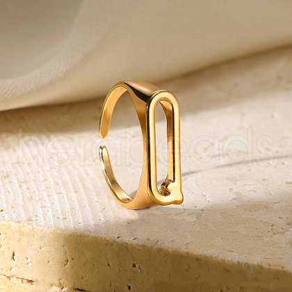 Alloy Adjustable Open Cuff Rings FS-WG3F88F-33-1