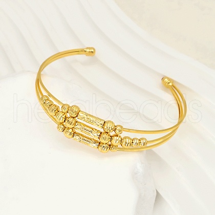 Adjustable Brass Cuff Bangles FG1256-1-1