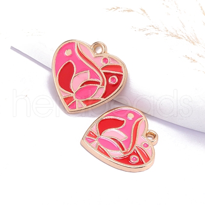 Bohemia Style Alloy Enamel Pendants PW-WG44489-02-1
