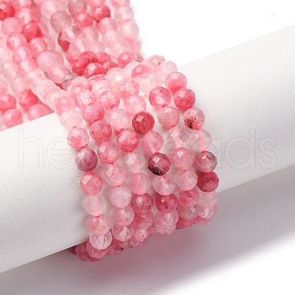 Natural Rhodonite Beads Strands G-Z083-A01-4mm-1