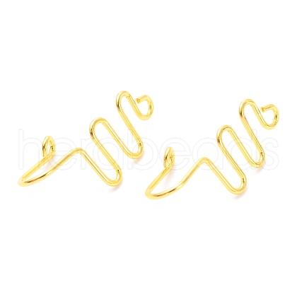 Brass Nose Rings AJEW-F053-11G-1