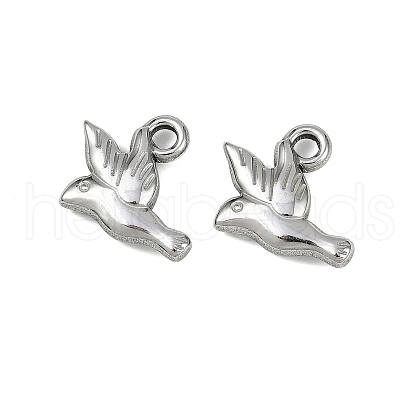 304 Stainless Steel Pendants STAS-D363-07P-1