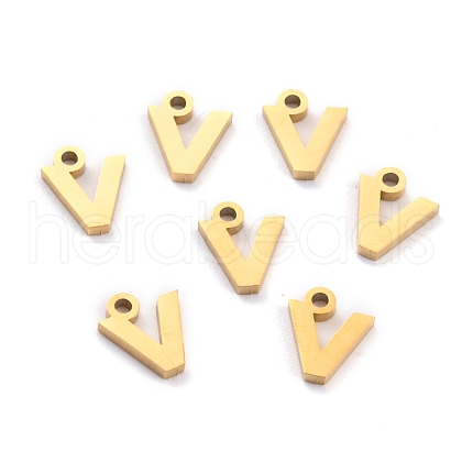 304 Stainless Steel Pendants STAS-F267-10V-G-1