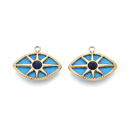 304 Stainless Steel & Acrylic Pendants STAS-N109-160G-1