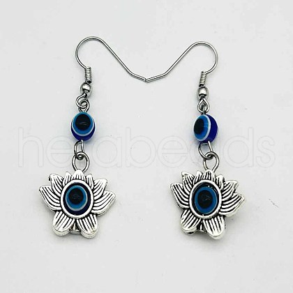Fashionable Demon Evil Eye Earrings Trendy Style LX5243-2-1