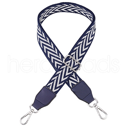 Wave Pattern Adjustable Cotton Bag Straps DIY-WH0304-714A-1