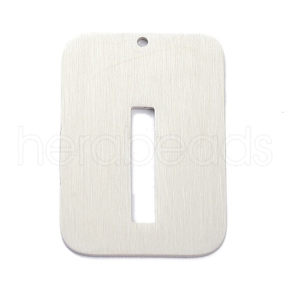 304 Stainless Steel Pendants STAS-K216-49I-P-1