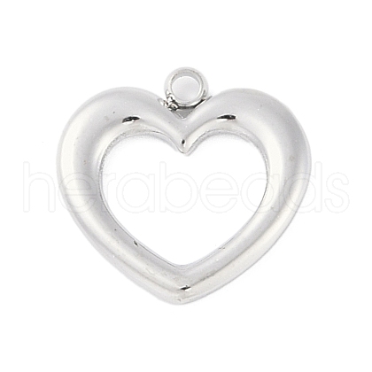 Non-Tarnish 304 Stainless Steel Charms STAS-L022-417P-1