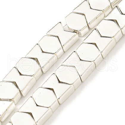 Electroplated Synthetic Non-magnetic Hematite Beads Strands G-C136-A01-04-1