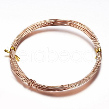 Round Aluminum Craft Wire AW-D009-2mm-5m-04-1
