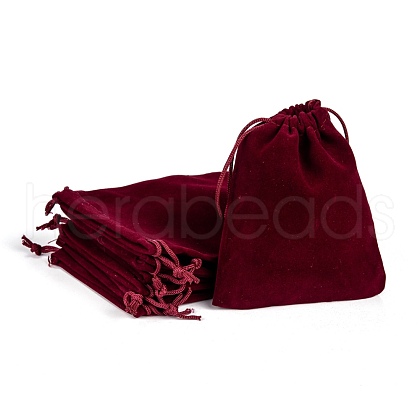 Rectangle Velvet Pouches TP-R002-10x12-02-1