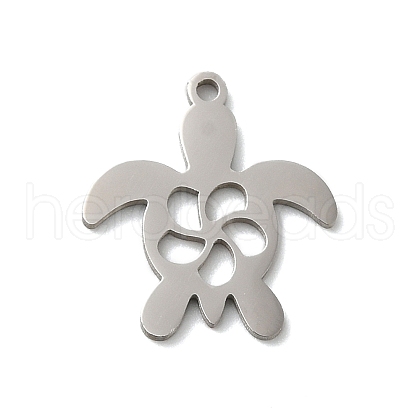 Non-Tarnish 201 Stainless Steel Pendants STAS-E206-04P-05-1