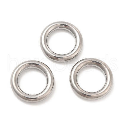 Non-Tarnish 304 Stainless Steel Linking Rings X-STAS-D246-01A-05P-1