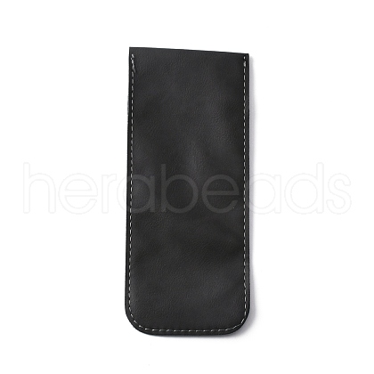 PU Imitation Leather Slip-in Glasses Case AJEW-WH0312-75A-1